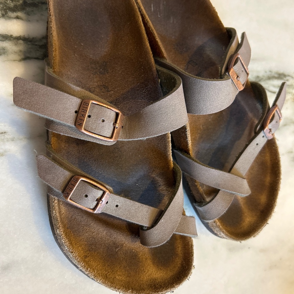 BIRKENSTOCK Mayari Stone Sz 35(5-5.5)